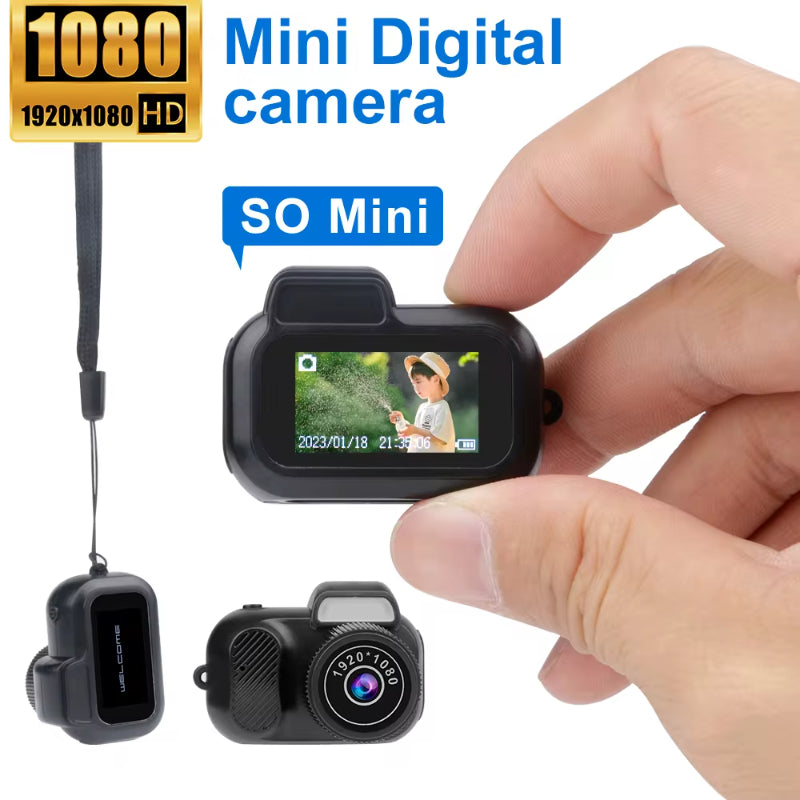 Retro Mini Camera – Portable 1080P HD Digital Camera