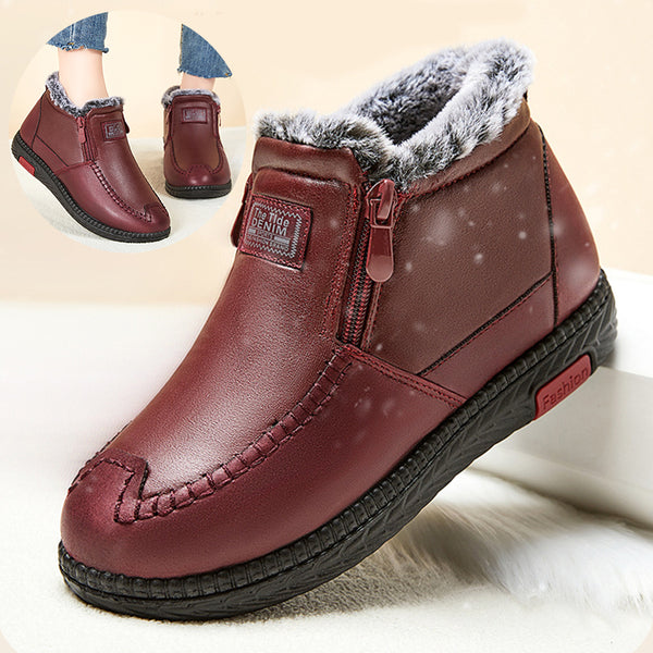 Plush Ankle Winter Boots Gift For Women